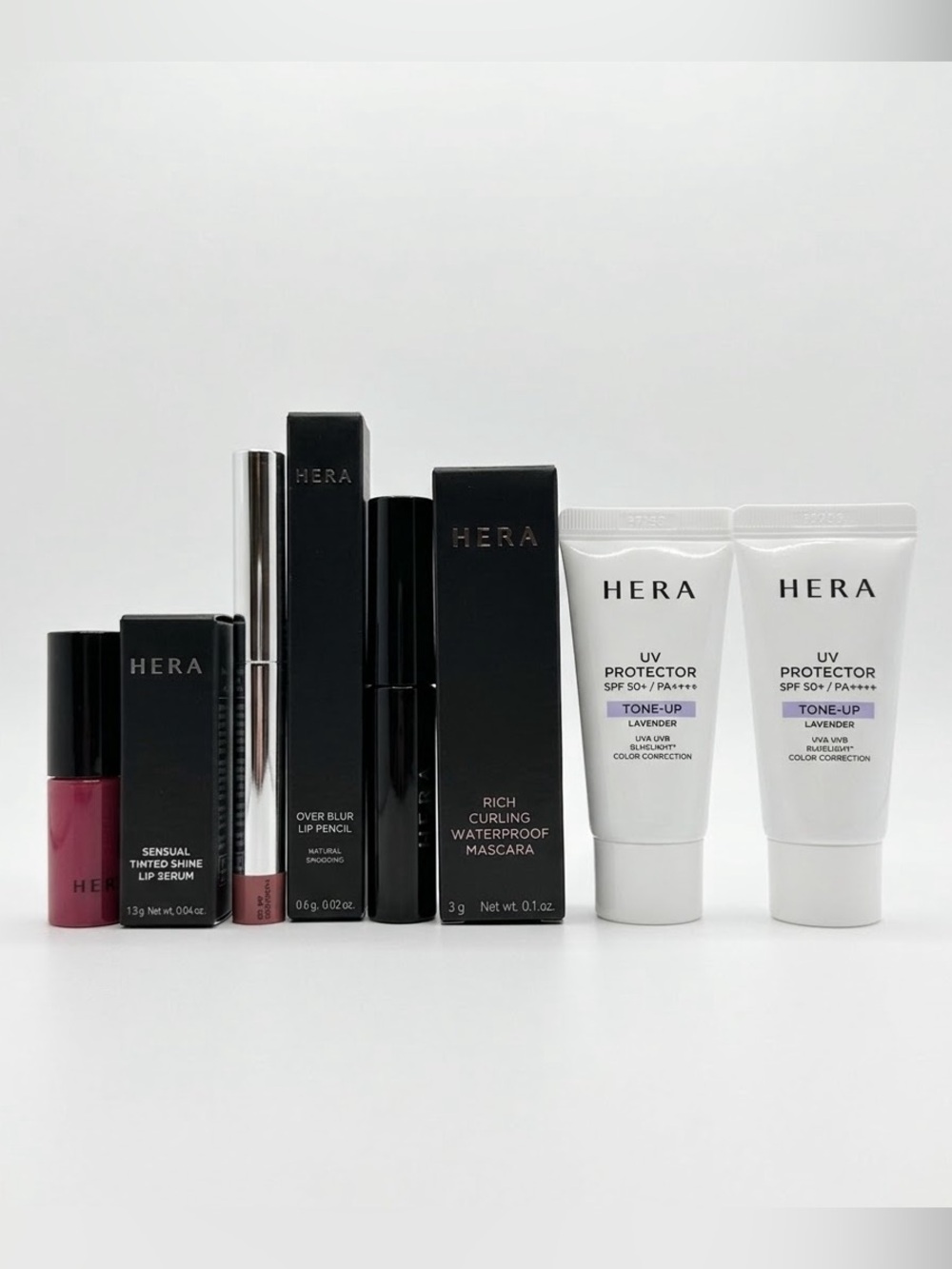 HERA K-Beauty Makeup & Sun Care Bundle (5 Items / Brand New)